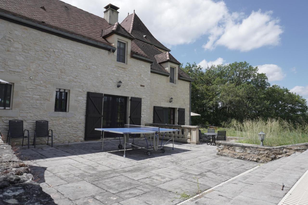 Domainerossignol Acacia Villa Gourdon-en-quercy Eksteriør bilde