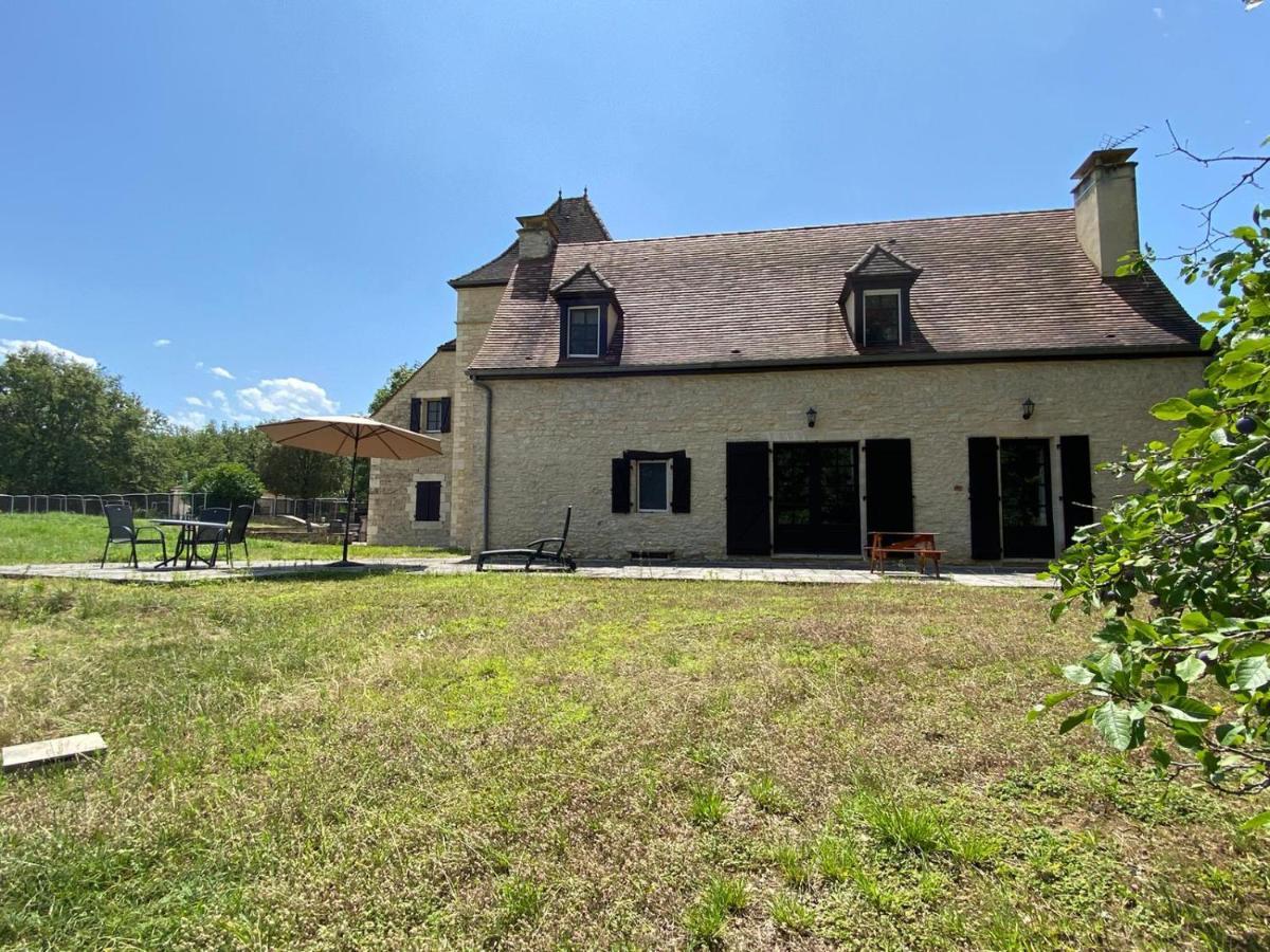 Domainerossignol Acacia Villa Gourdon-en-quercy Eksteriør bilde