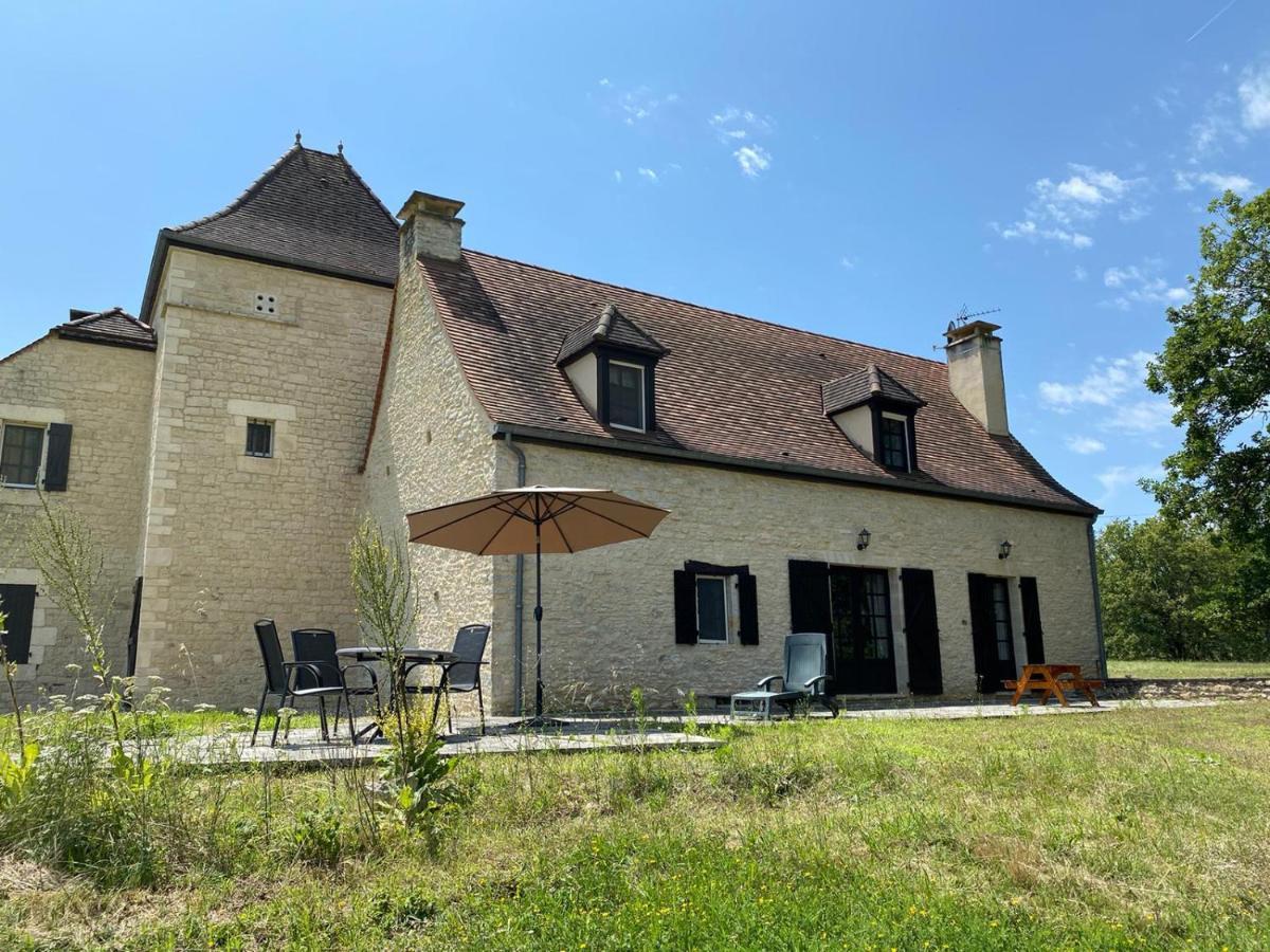 Domainerossignol Acacia Villa Gourdon-en-quercy Eksteriør bilde