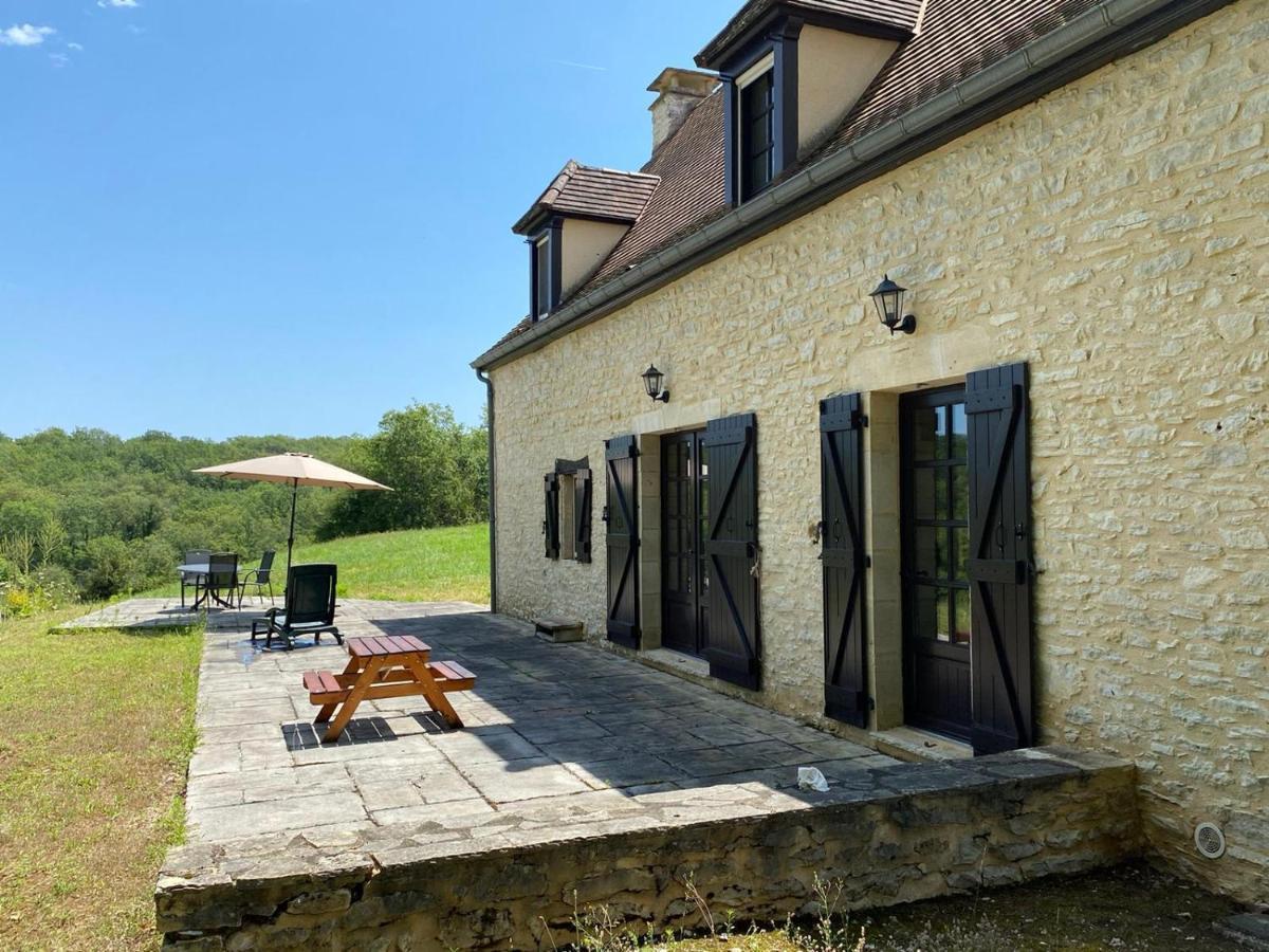 Domainerossignol Acacia Villa Gourdon-en-quercy Eksteriør bilde