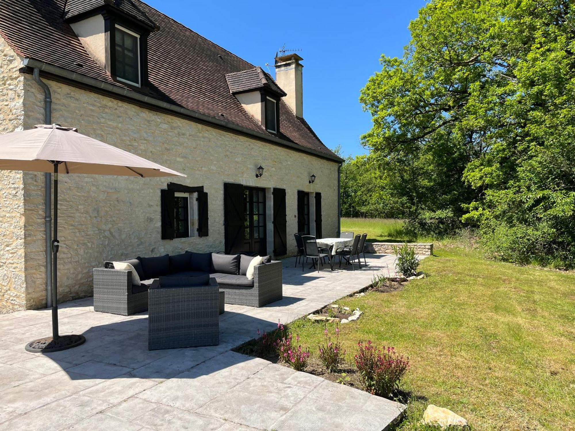 Domainerossignol Acacia Villa Gourdon-en-quercy Eksteriør bilde