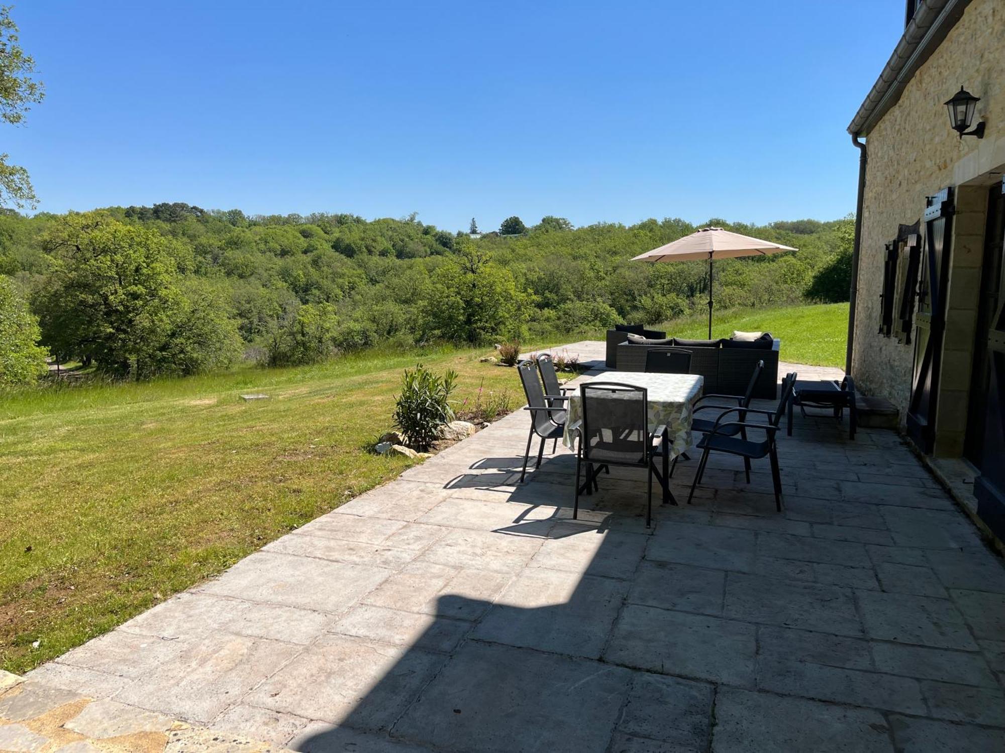Domainerossignol Acacia Villa Gourdon-en-quercy Eksteriør bilde