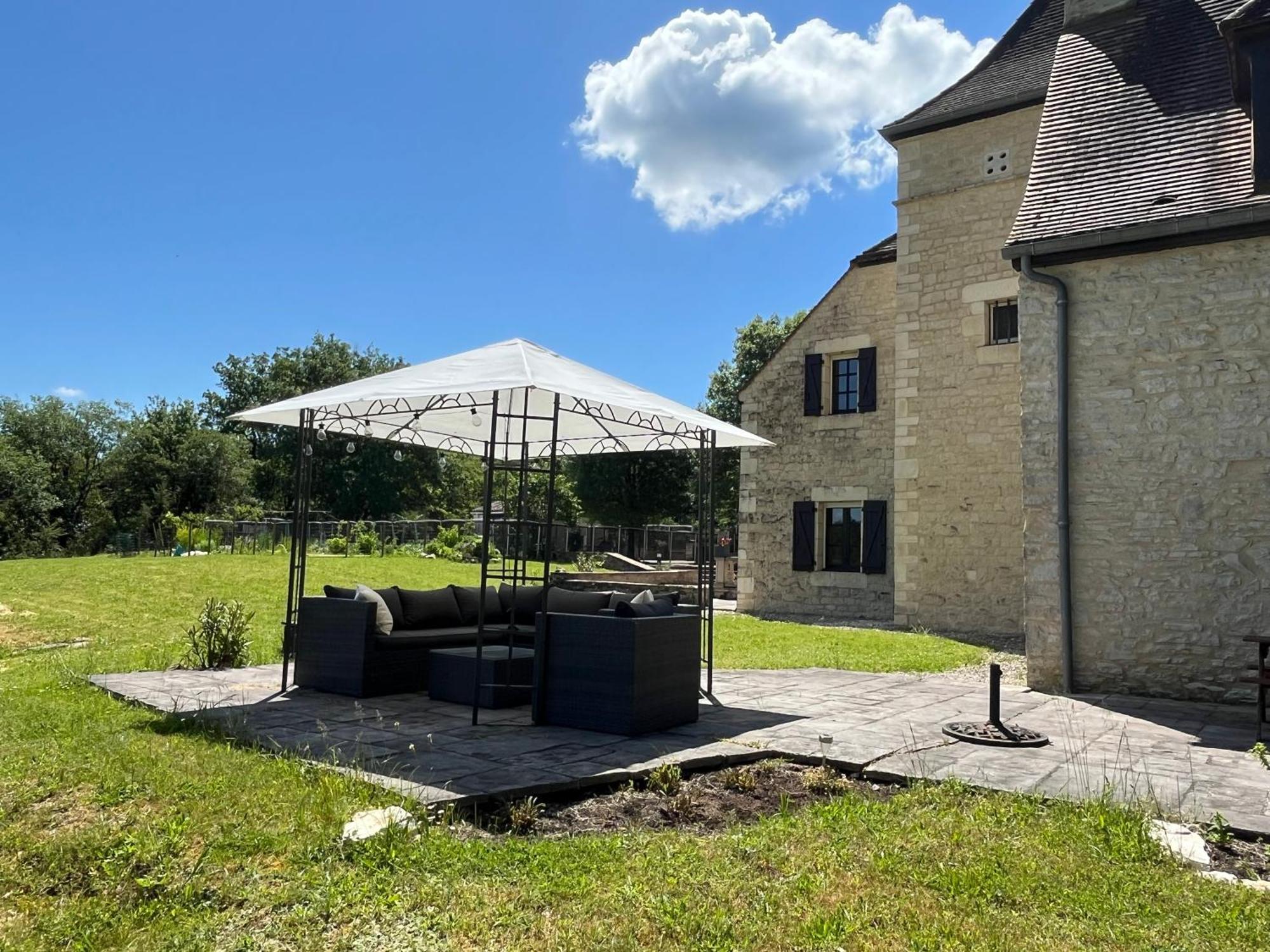 Domainerossignol Acacia Villa Gourdon-en-quercy Eksteriør bilde