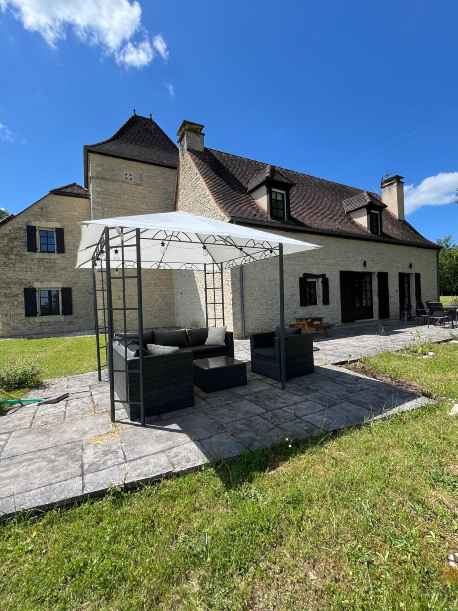 Domainerossignol Acacia Villa Gourdon-en-quercy Eksteriør bilde