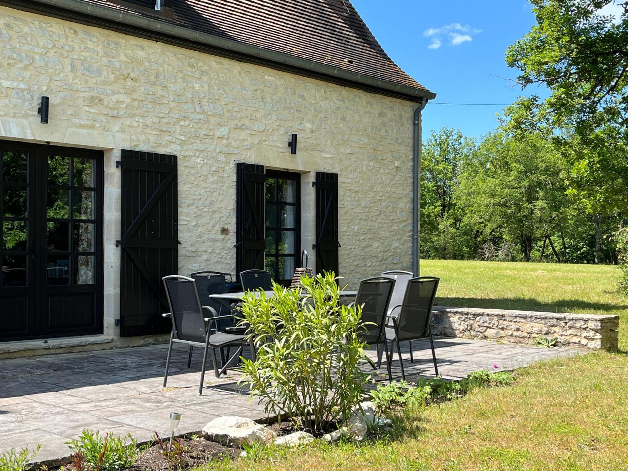 Domainerossignol Acacia Villa Gourdon-en-quercy Eksteriør bilde