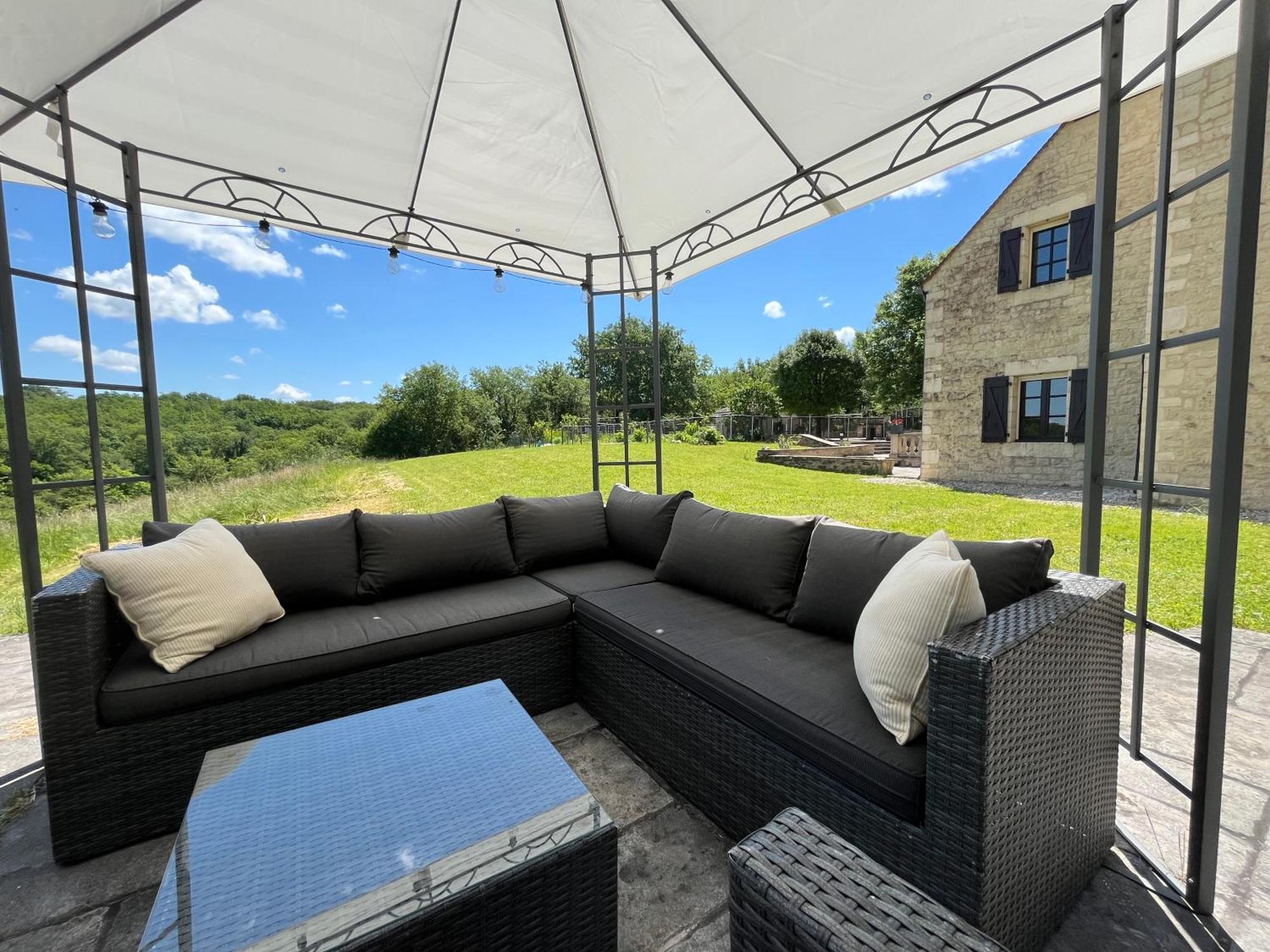 Domainerossignol Acacia Villa Gourdon-en-quercy Eksteriør bilde