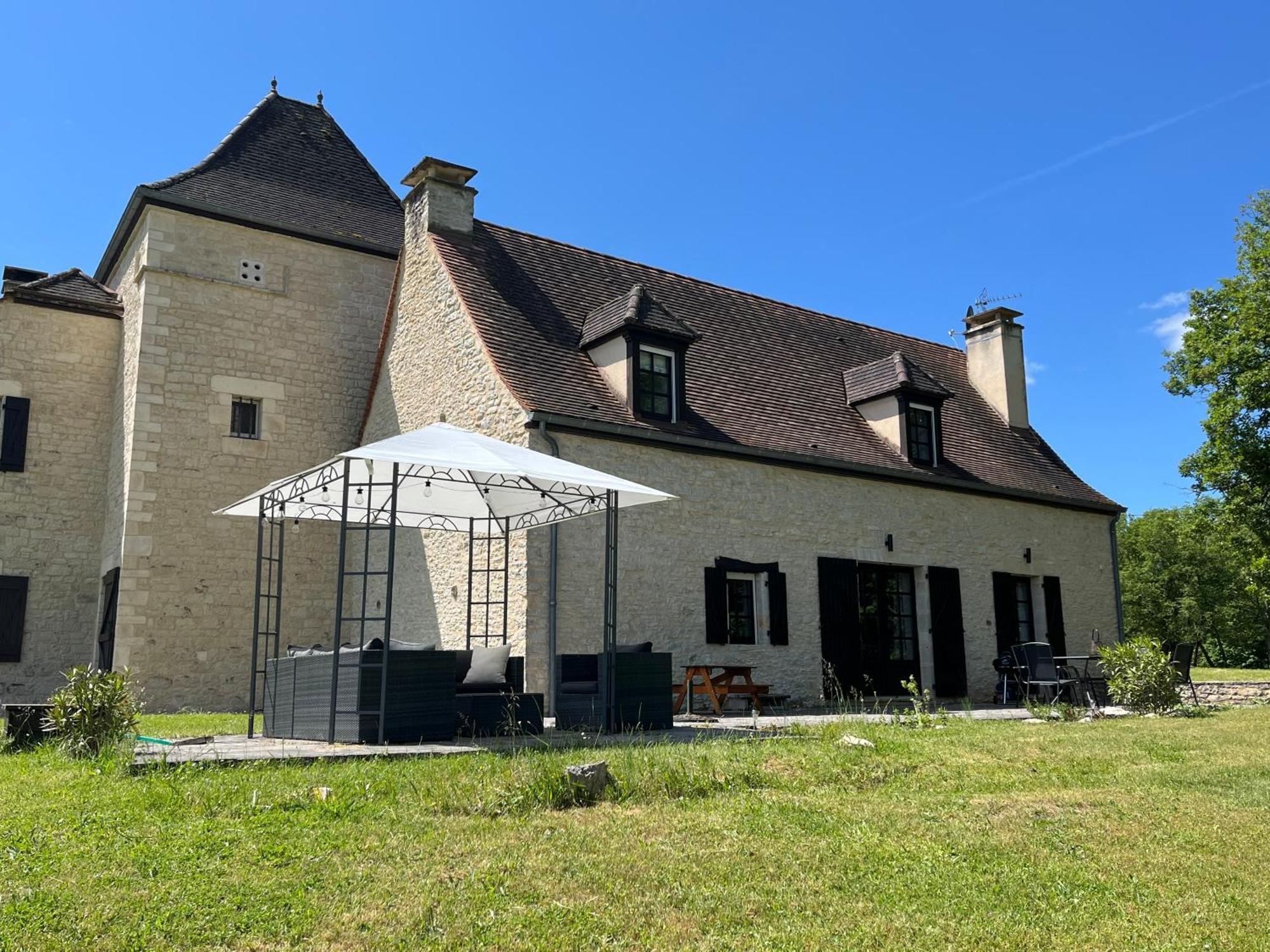 Domainerossignol Acacia Villa Gourdon-en-quercy Eksteriør bilde