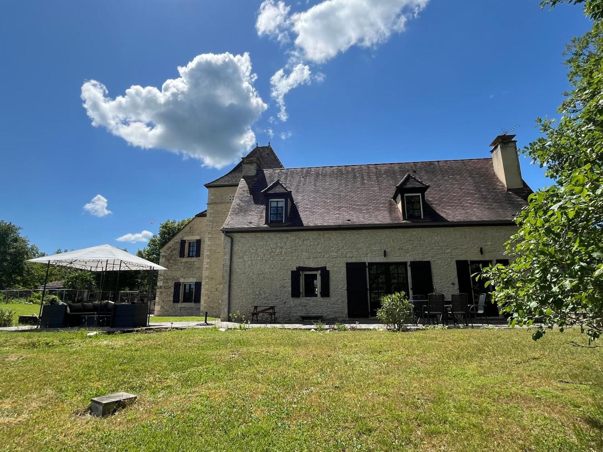 Domainerossignol Acacia Villa Gourdon-en-quercy Eksteriør bilde