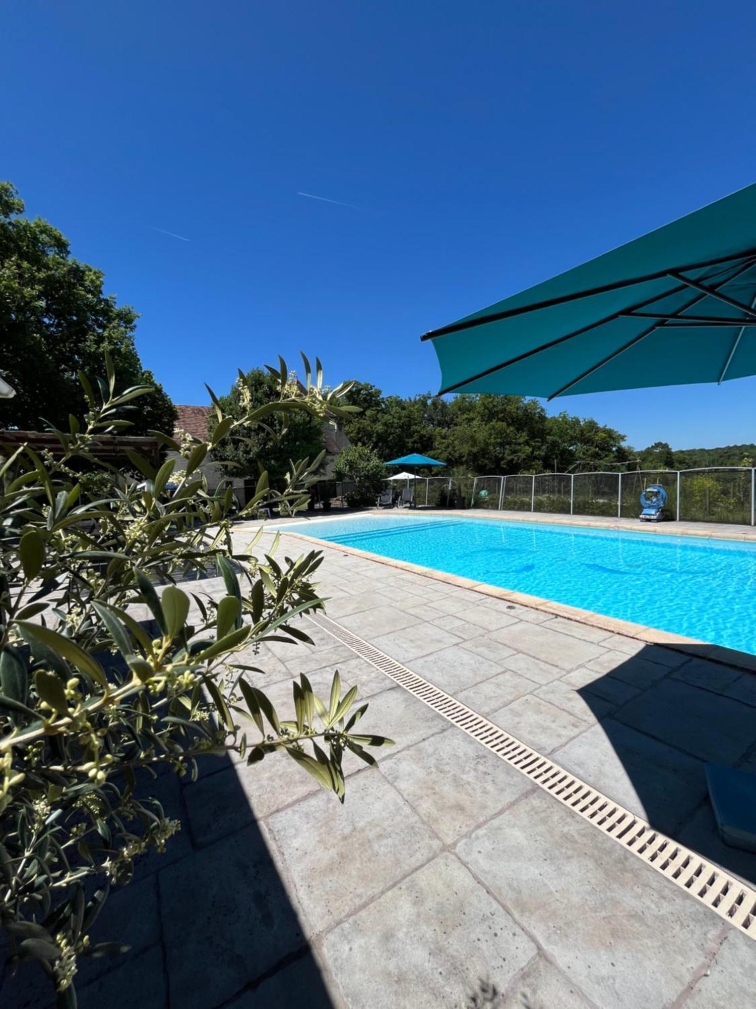 Domainerossignol Acacia Villa Gourdon-en-quercy Eksteriør bilde